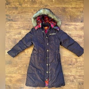 Apple Bottoms down warmest winter jacket coat puffer girls size M or 12